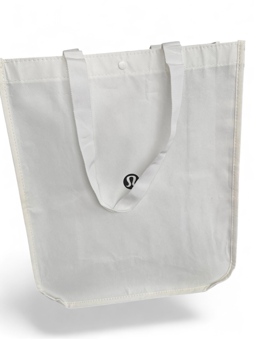 lululemon athletica White Tote with Center Logo
